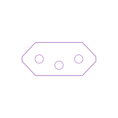 Fixtures Electrical Plugs Sockets Type N Plug Socket Line Tracing Svg Vector, Free Vectors File